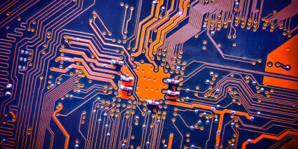 Circuit board electronic for background